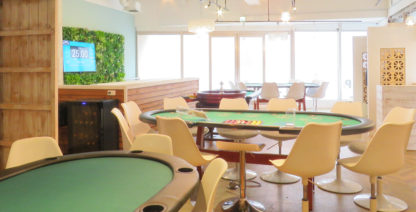 【代官山】Poker Room P3 ｜カジノディーラースクールも併設！オシャレな隠れ家